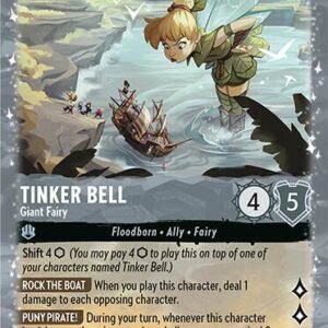 Disney Lorcana - Tinker Bell Giant Fairy Promo Card