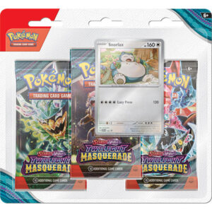 Pokemon: Scarlet & Violet 06 - Twilight Masquerade 3 Booster Pack Blister