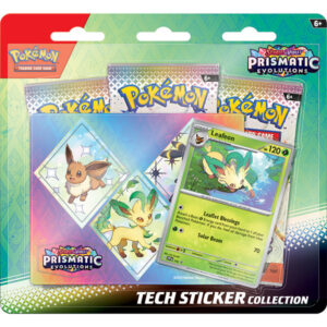 Pokemon: Scarlet & Violet 8.5 - Prismatic Evolutions Tech Sticker Collection